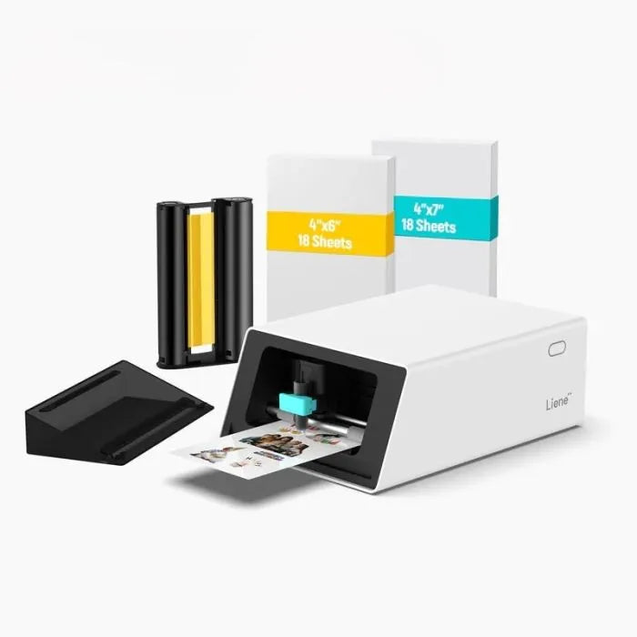 ™Printora | מדפסת תמונות ומדבקות מיניאטורית – הדפסה איכותית עם חיתוך מדויק