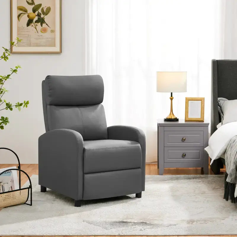 ™Azirion | כורסת ריקליינר נוחה – חד-מושבית עם מנח רגליים לרגיעה